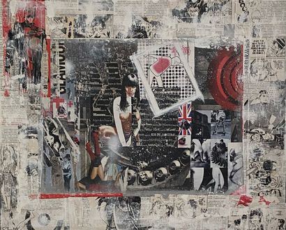 Sandrine HAYAT (XX-XXI). Shangaï by Sandrine Hayat, dated 08