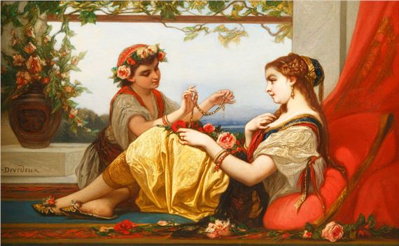 Young Ottoman Women by Louis Devedeux