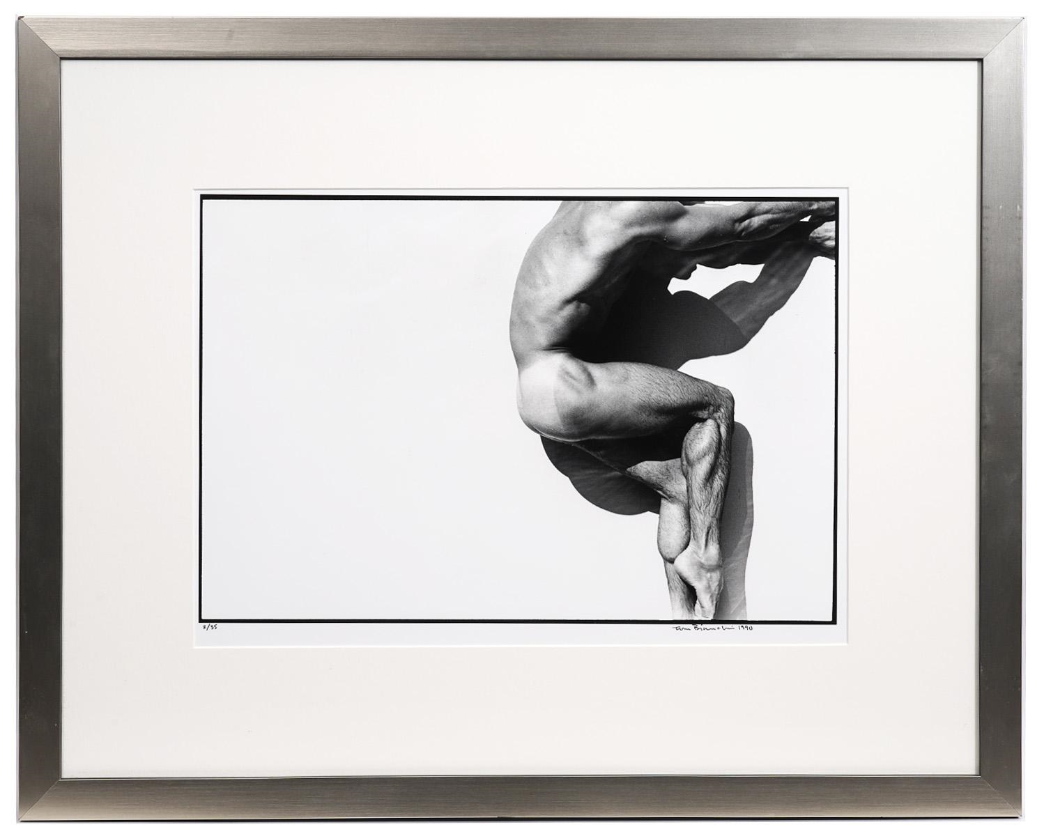 Artwork by Tom Bianchi, Tom Bianchi 'Tan Line' B & W Photograph 1990, Made of black & white photograph