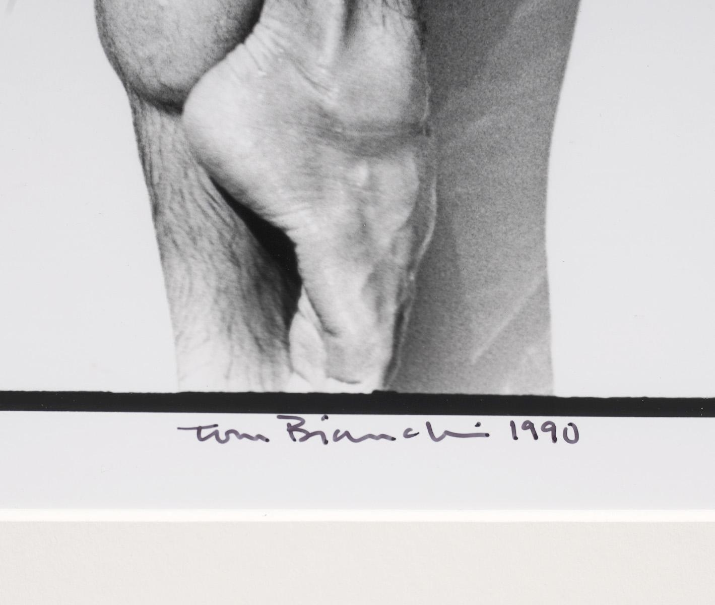 Artwork by Tom Bianchi, Tom Bianchi 'Tan Line' B & W Photograph 1990, Made of black & white photograph