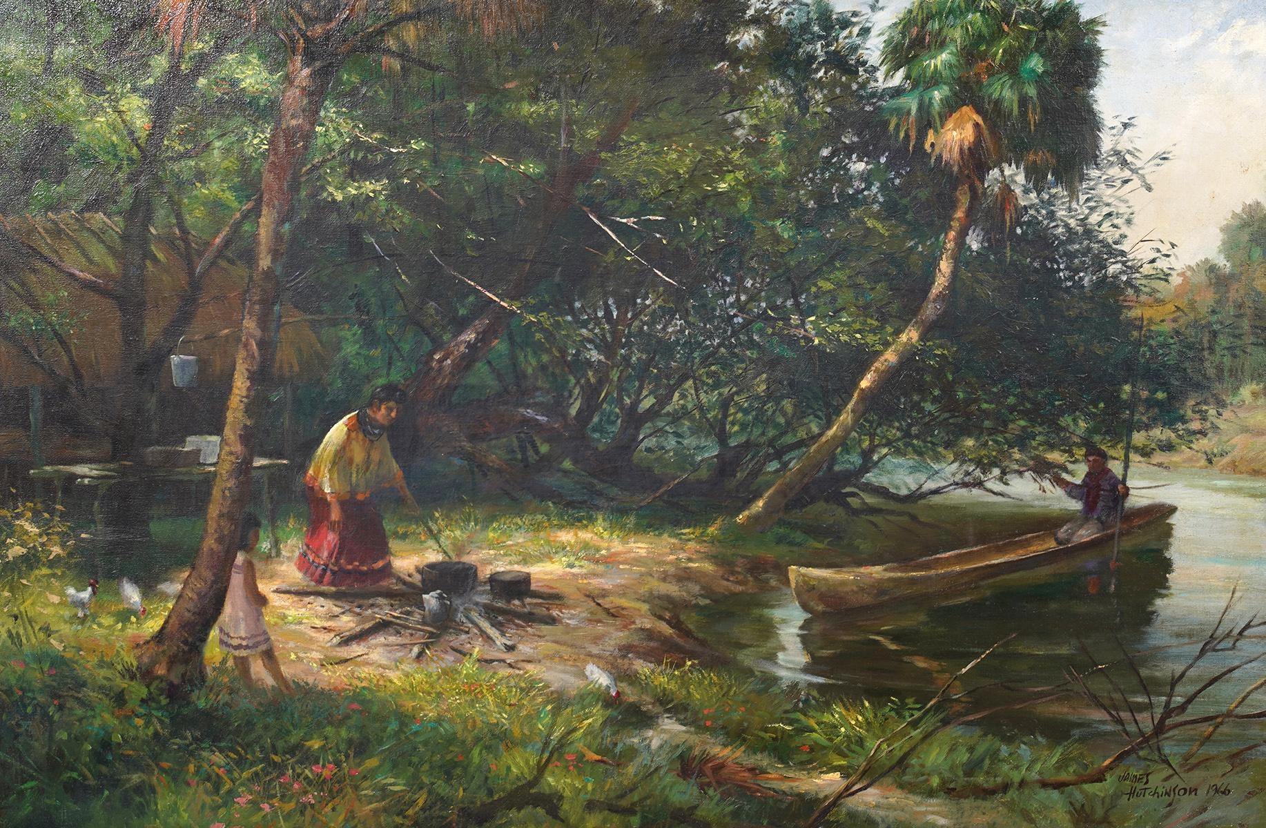 Artwork by James Frederick Hutchinson, Untitled, Made of Oil on Canvas