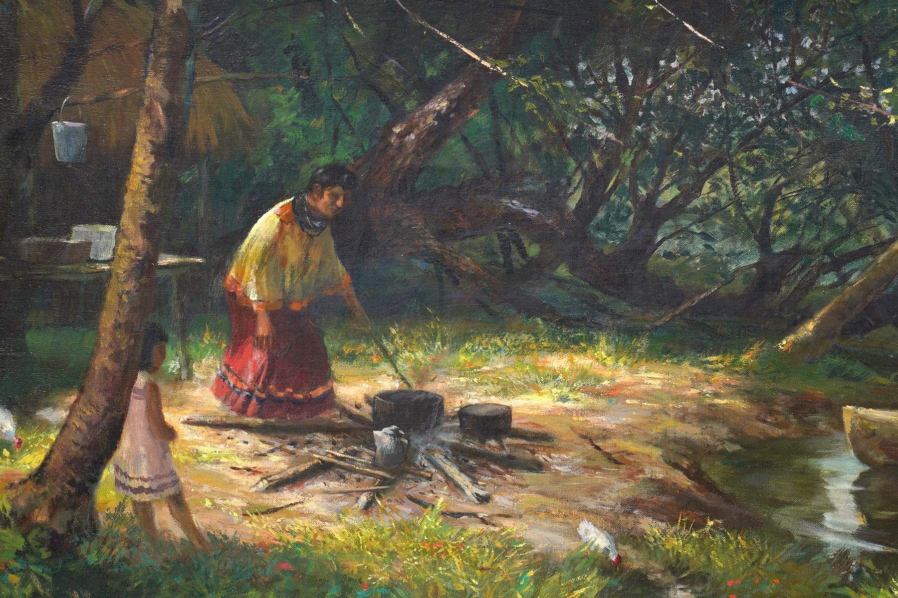 Artwork by James Frederick Hutchinson, Untitled, Made of Oil on Canvas