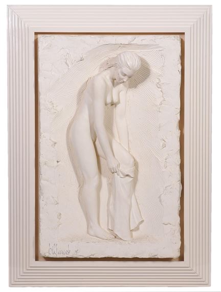 Bill Mack 'Vanity' Bonded Sand Sculpture by Bill Mack