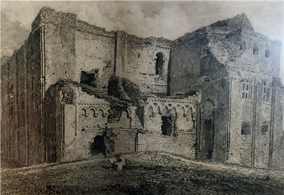 John Sell Cotman | Castle Rising Castle (1813) | MutualArt