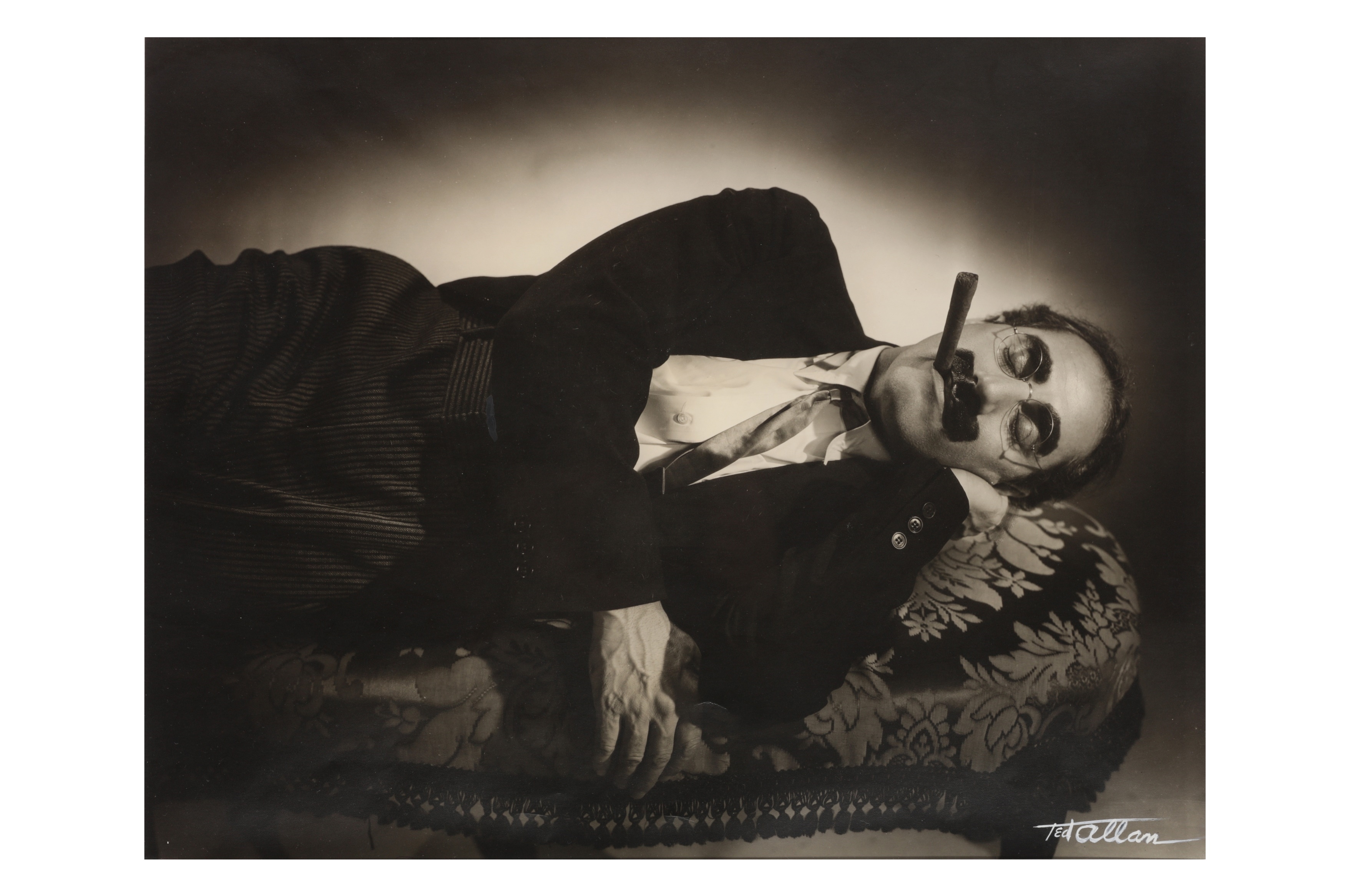 Artwork by Ted Allan, GROUCHO MARX, Made of Silver gelatin print