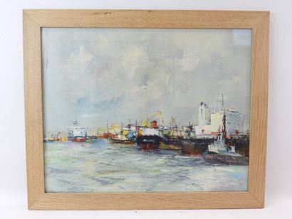 Port view by Charles  BELBEOC'H