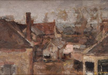 Les toits by Léon Lehmann