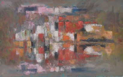 Abstraction by Vic Stiller, 1952