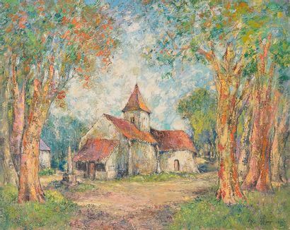 La petite église by Vic Stiller