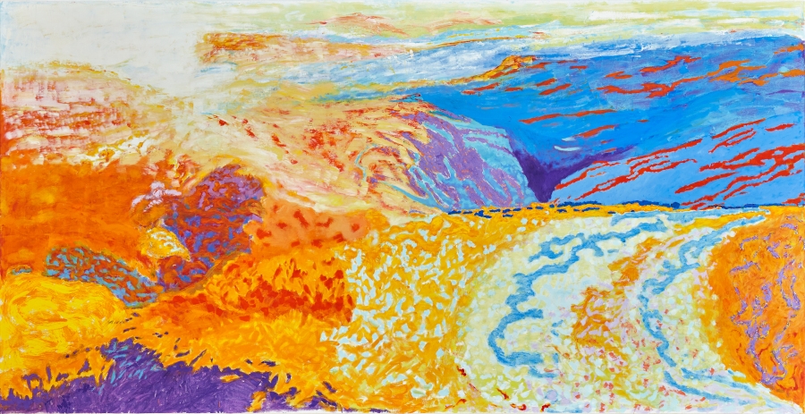 Artwork by Björn Wessman, Génie, Made of Oil on canvas