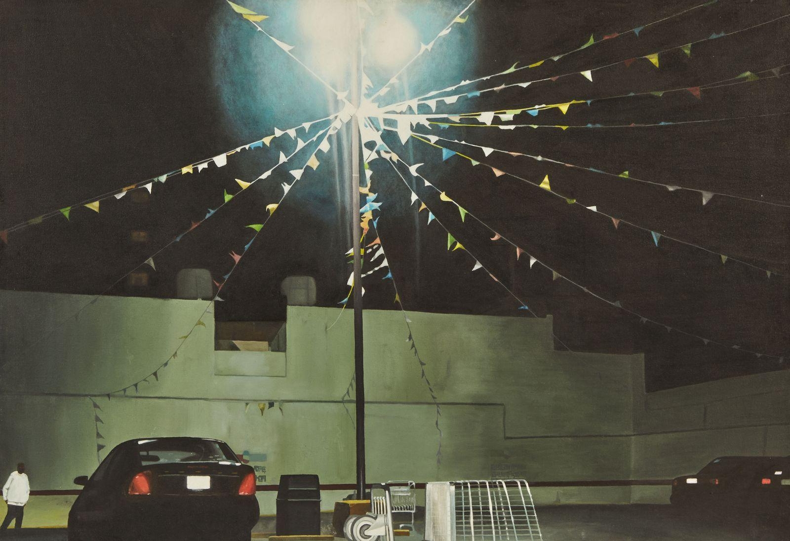 Artwork by Audrey Nervi, Zona rosa, Made of Acrylic on canvas