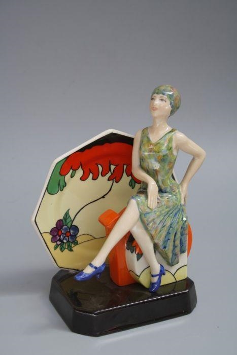 Artwork by Kevin Francis Ceramics, Tea with Clarice Cliff, Made of Ceramics