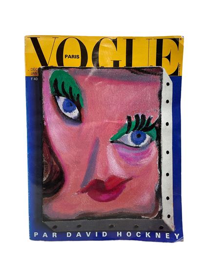 アート・デザイン・音楽 VOGUE PARIS PAR DAVID HOCKNEY Paris Vogue par David Hockney
