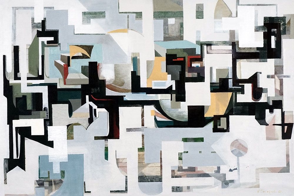 Artwork by Nicolas Sollogoub, Untitled, Made of Oil on canvas