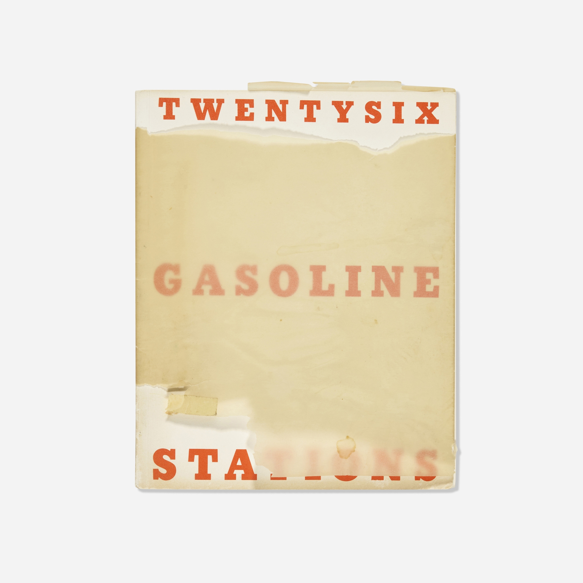 Twentysix Gasoline Stations by Ed Ruscha, 1963