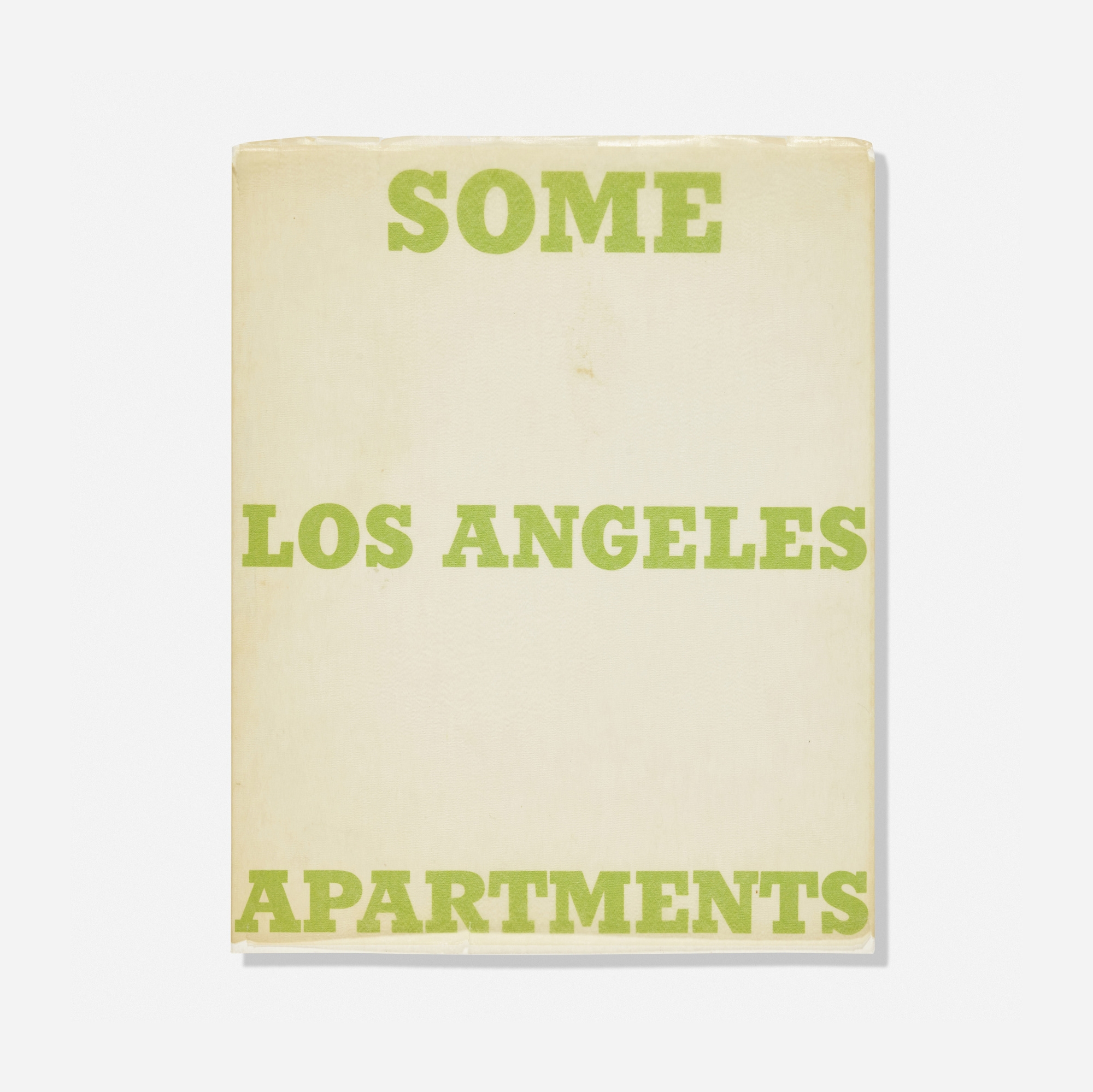 Ed Ruscha Some Los Angeles Apartments (1965) MutualArt
