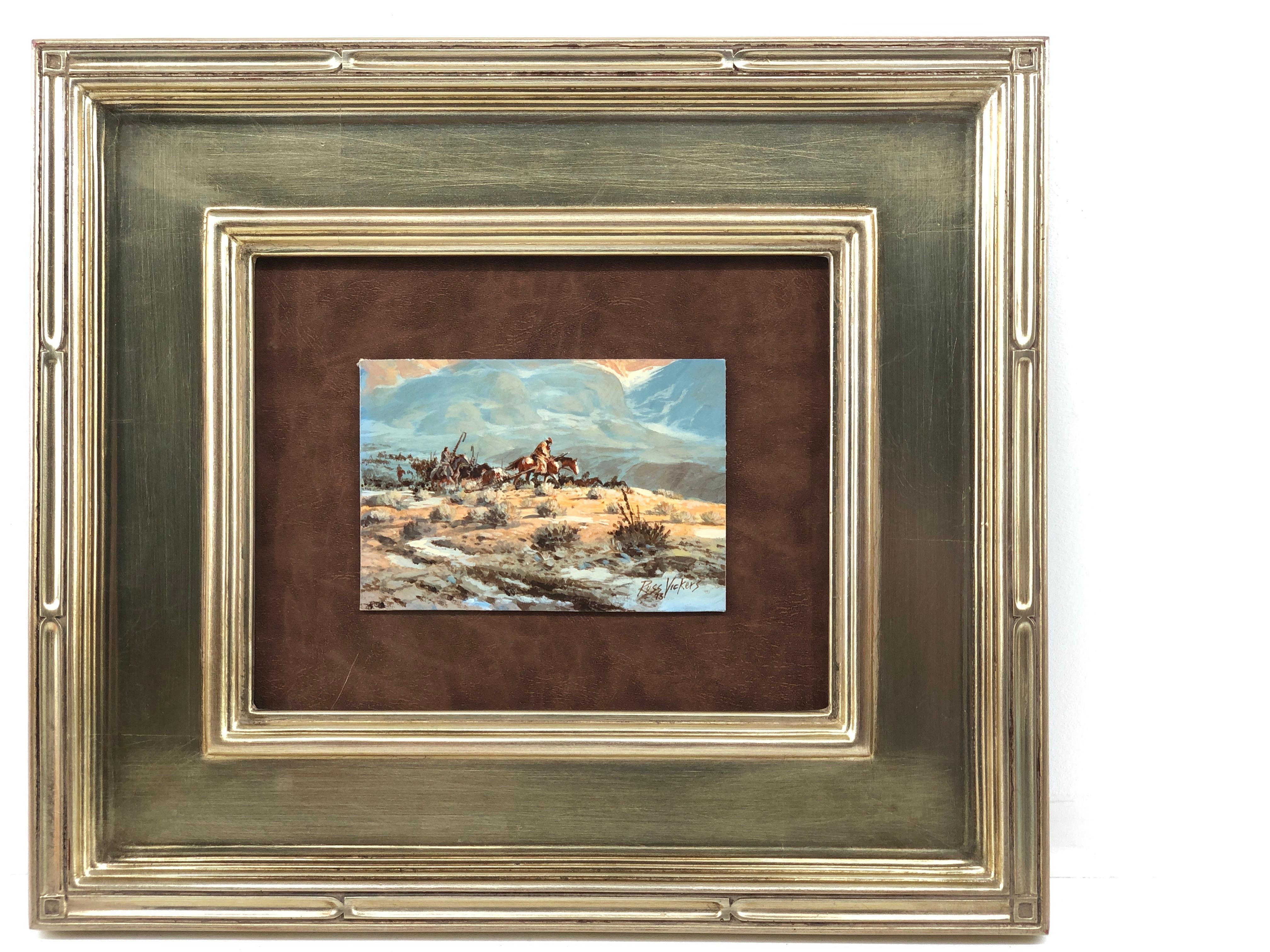 Russ Vickers | RUSS VICKERS OUT ON PATROL OIL ON BOARD (1973) | MutualArt