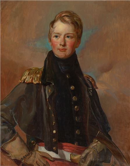 Joseph Sacks | Portrait of Major Thomas Biddle | MutualArt
