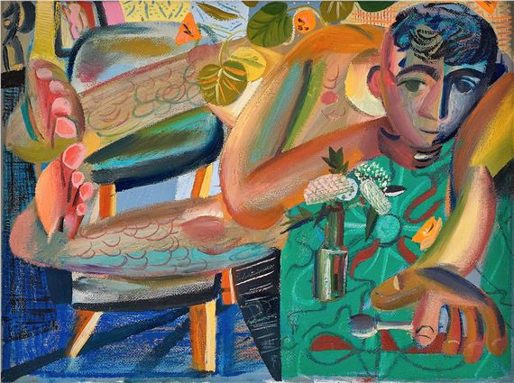 Untitled by Louis Fratino, dated 2017