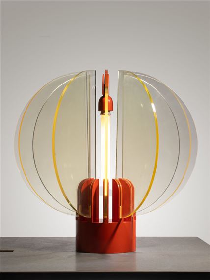 Lampe de table dite "King Sun" by Gae Aulenti, 1967