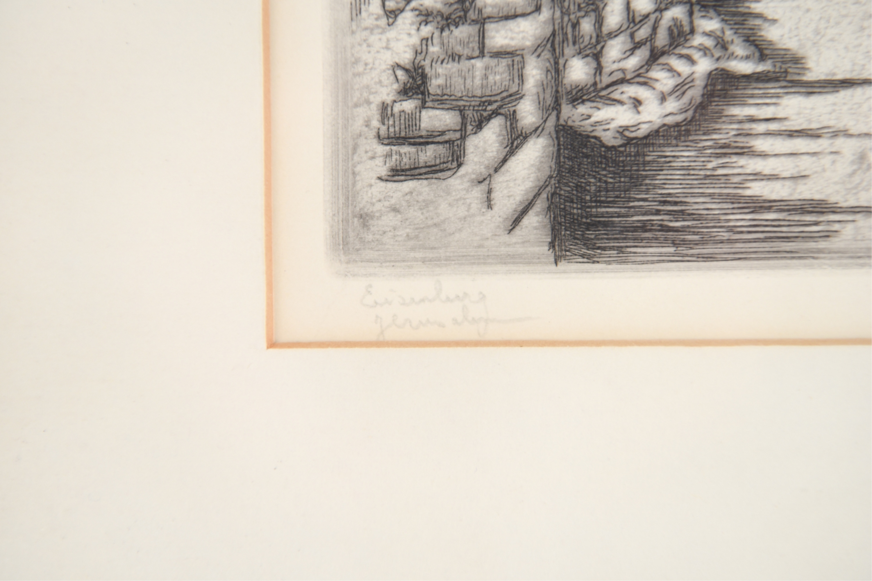 Artwork by Jacob Eisenberg, Etching, Made of Etching