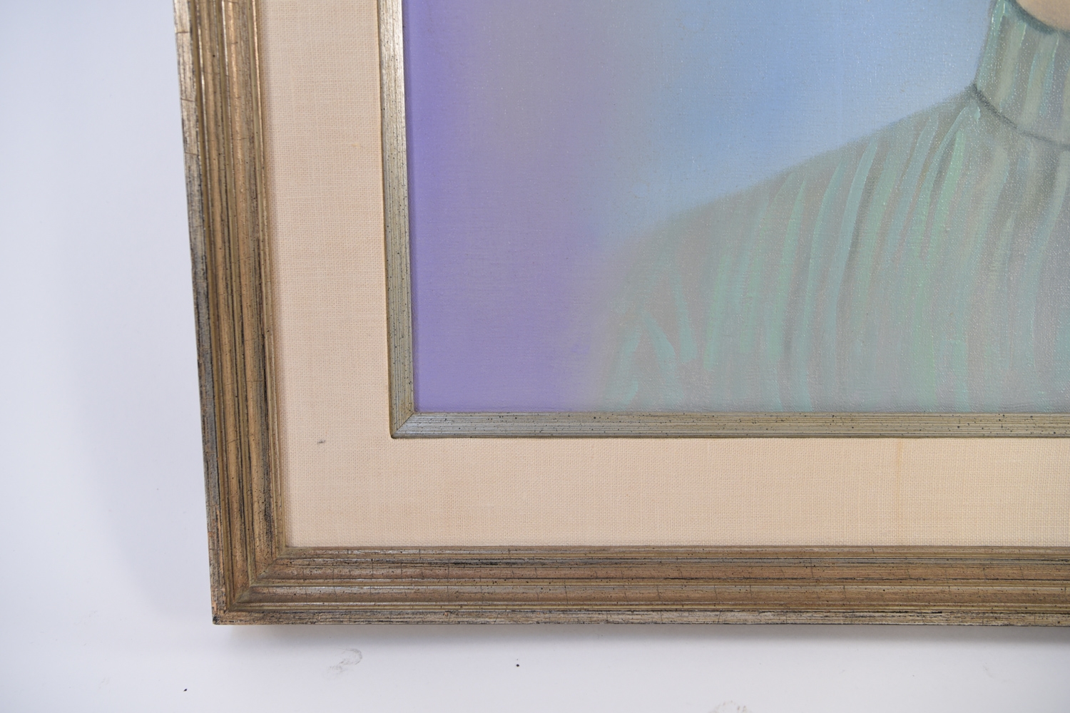 Artwork by Robert R. Bliss, Female portrait. Signed lower right and dated '67. Oil on canvas. Dimensions: (Frame) H 37.5" x W 31.25", Made of Oil on canvas