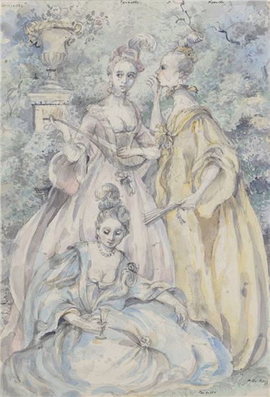 Peter Rice | Costume Design for Manon, Royal Opera House Covent Garden ...