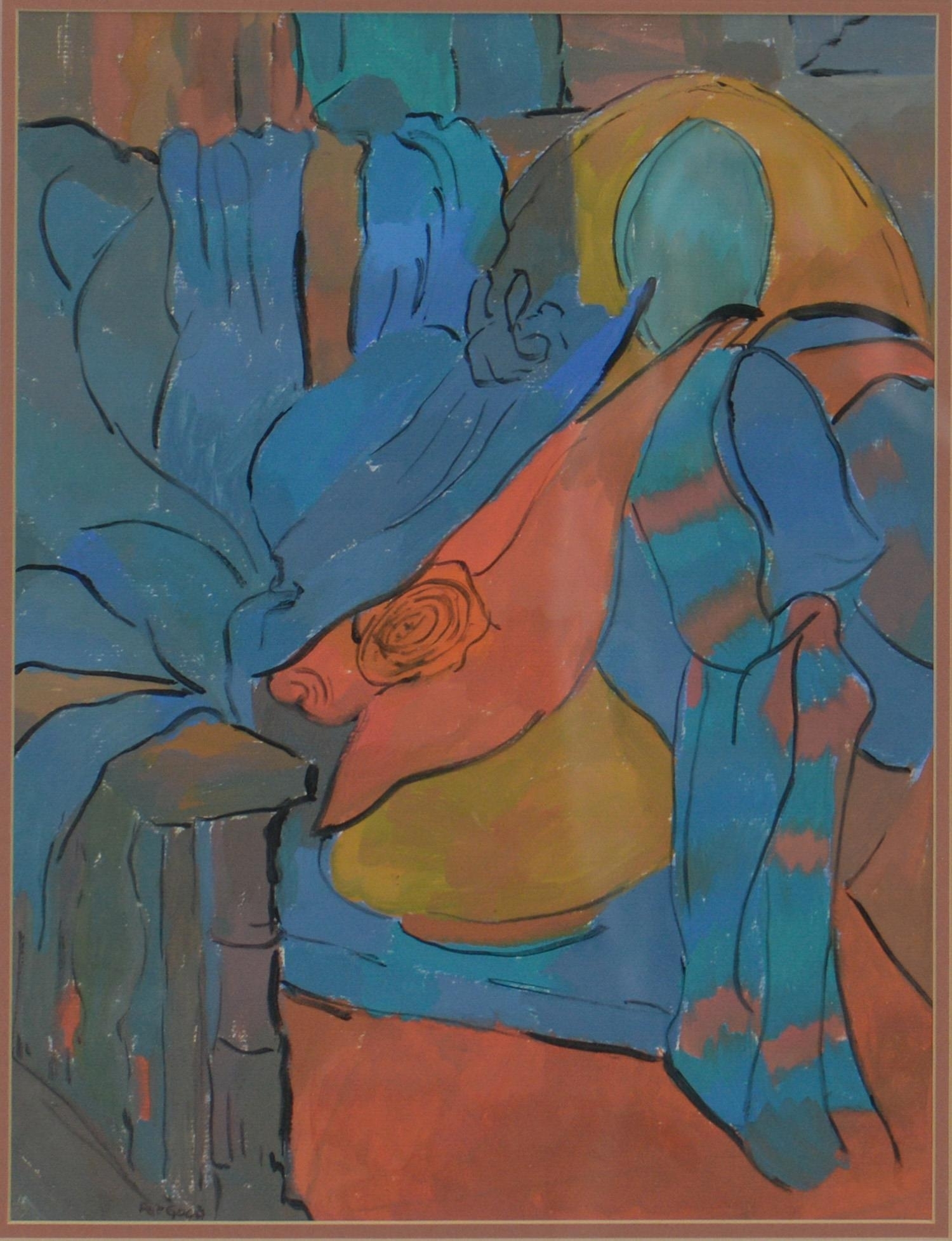 Pat Good | The Blue Hat, | MutualArt