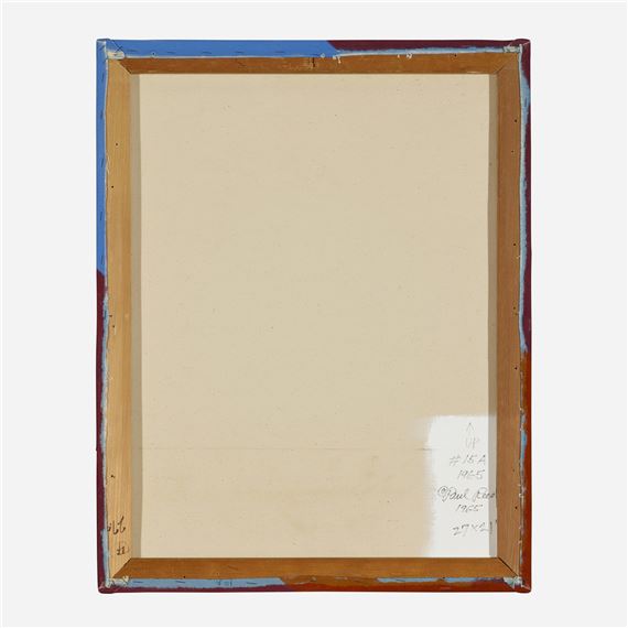 Paul Allen‏ Reed | Untitled (#15A) (1965) | MutualArt