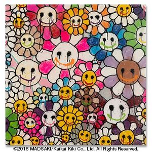 Homage to Takashi Murakami Flowers 3_P | angeloawards.com