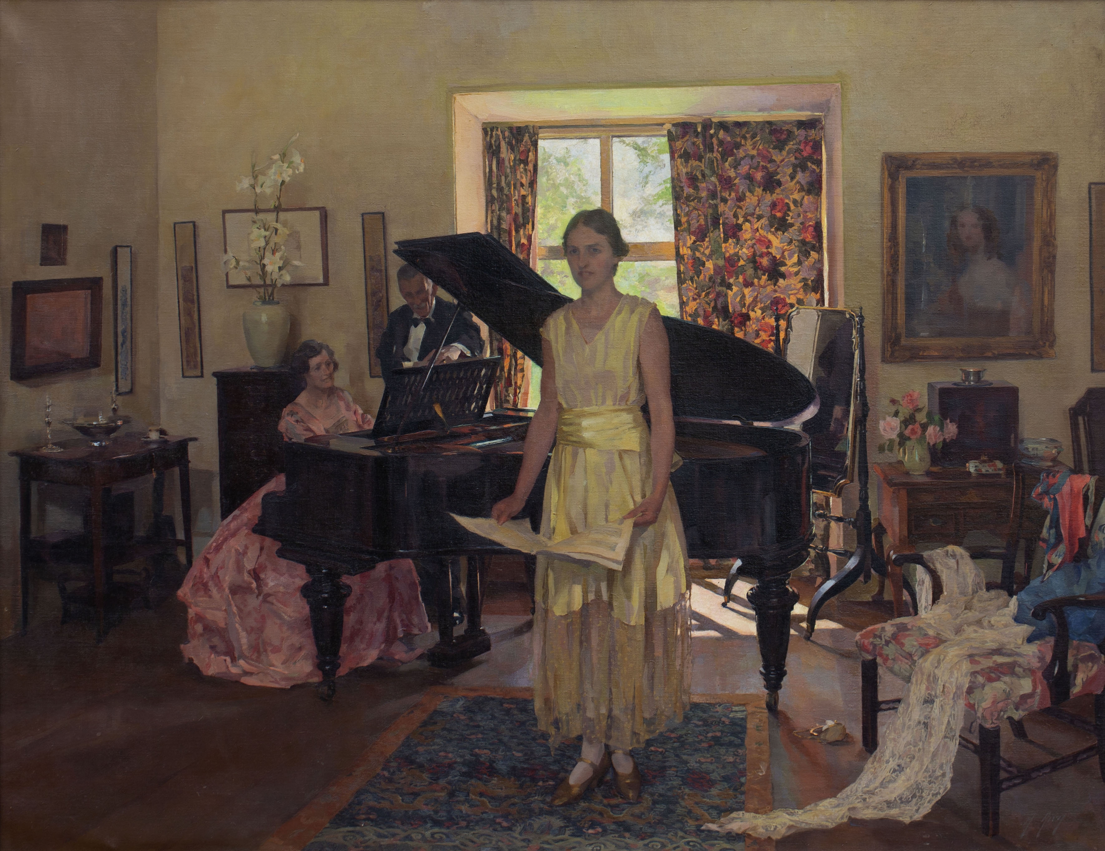 Artwork by Anna Airy, Spring Song, Made of oil on canvas