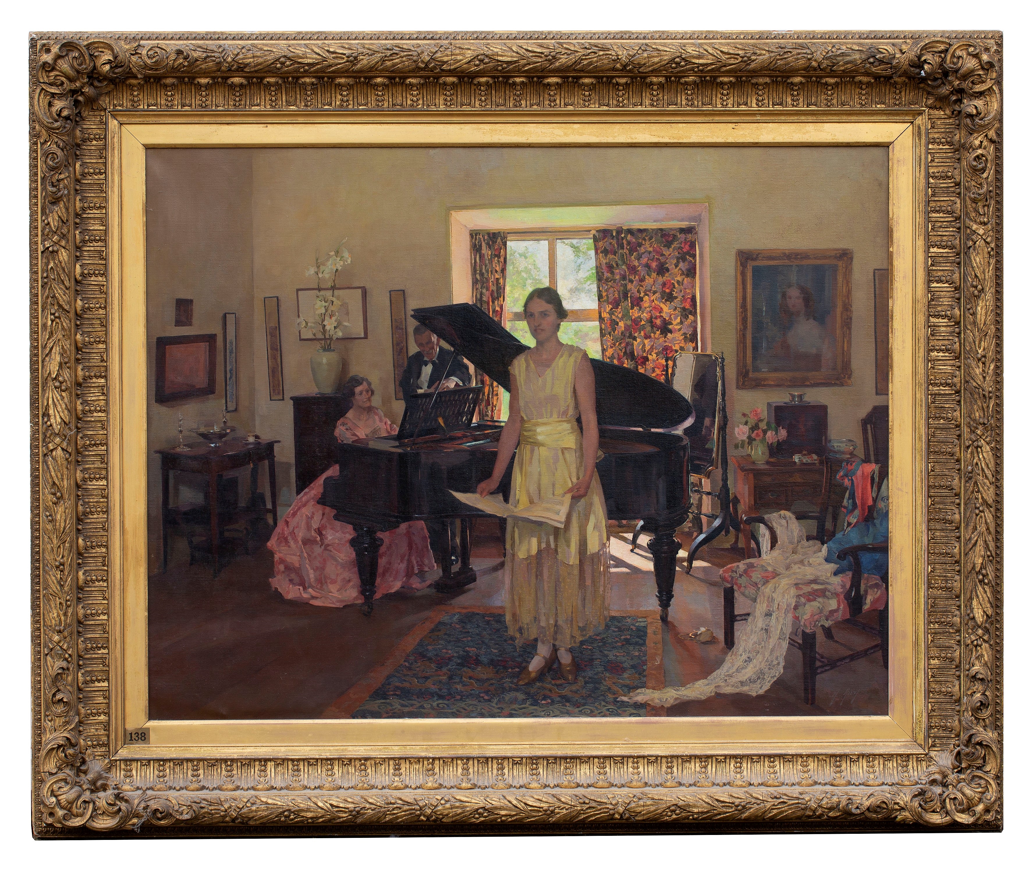 Artwork by Anna Airy, Spring Song, Made of oil on canvas