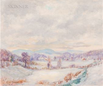 Vermont Winter . - Arthur B. Wilder