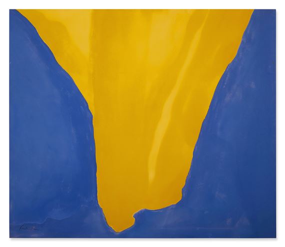 Yellow Canyon by Helen Frankenthaler, Executed in 1968