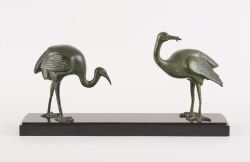 Couple de grues - A. Levasseur