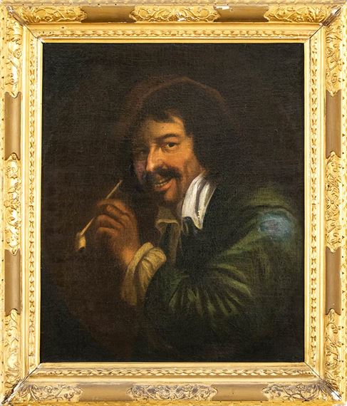 Flemish School, 18th Century | Man with a pipe | MutualArt