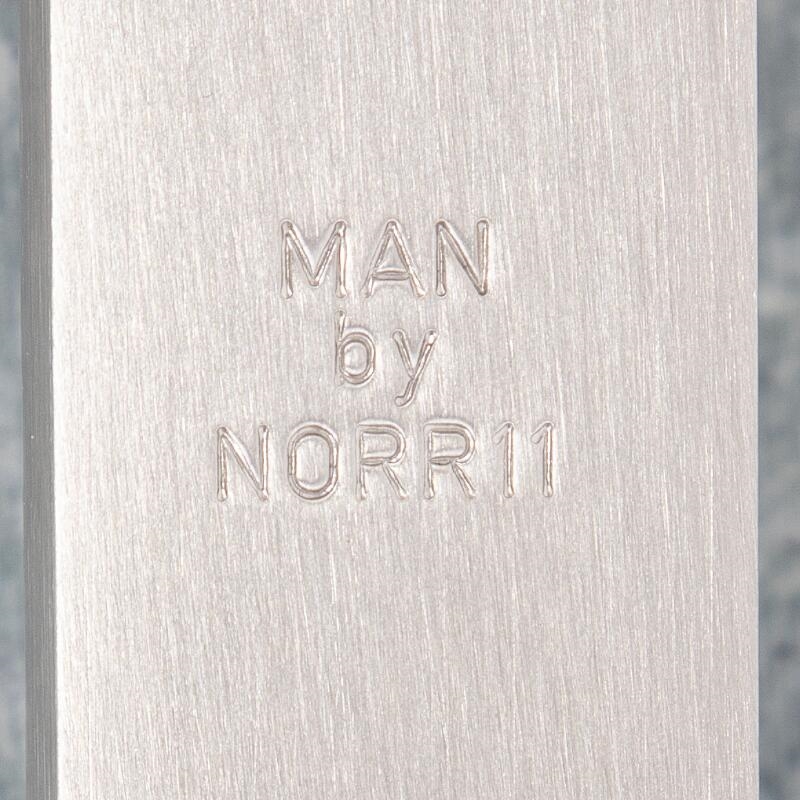 Artwork by Rune Krøjgaard, Knut Bendik Humlevik, Man coffe table with green marble top and steel frame, Made of green marble