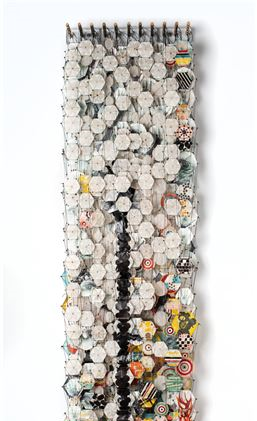 Untitled (Multicolor) by Jacob Hashimoto, 2008