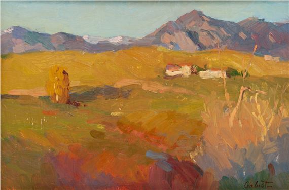 Taos Mountain by Galust Berberian