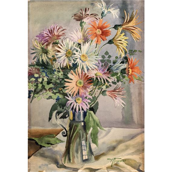 Vase of flowers