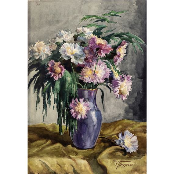 Vase of flowers