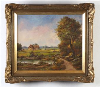 Rural landscape - Bror Edvin Persson (gorthe)