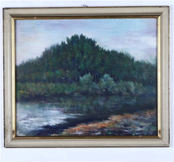 Pioppetto sull’Oglio by Giovanni Secchi