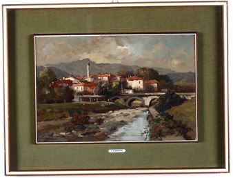 Paesaggio fluviale - A. Bonanni