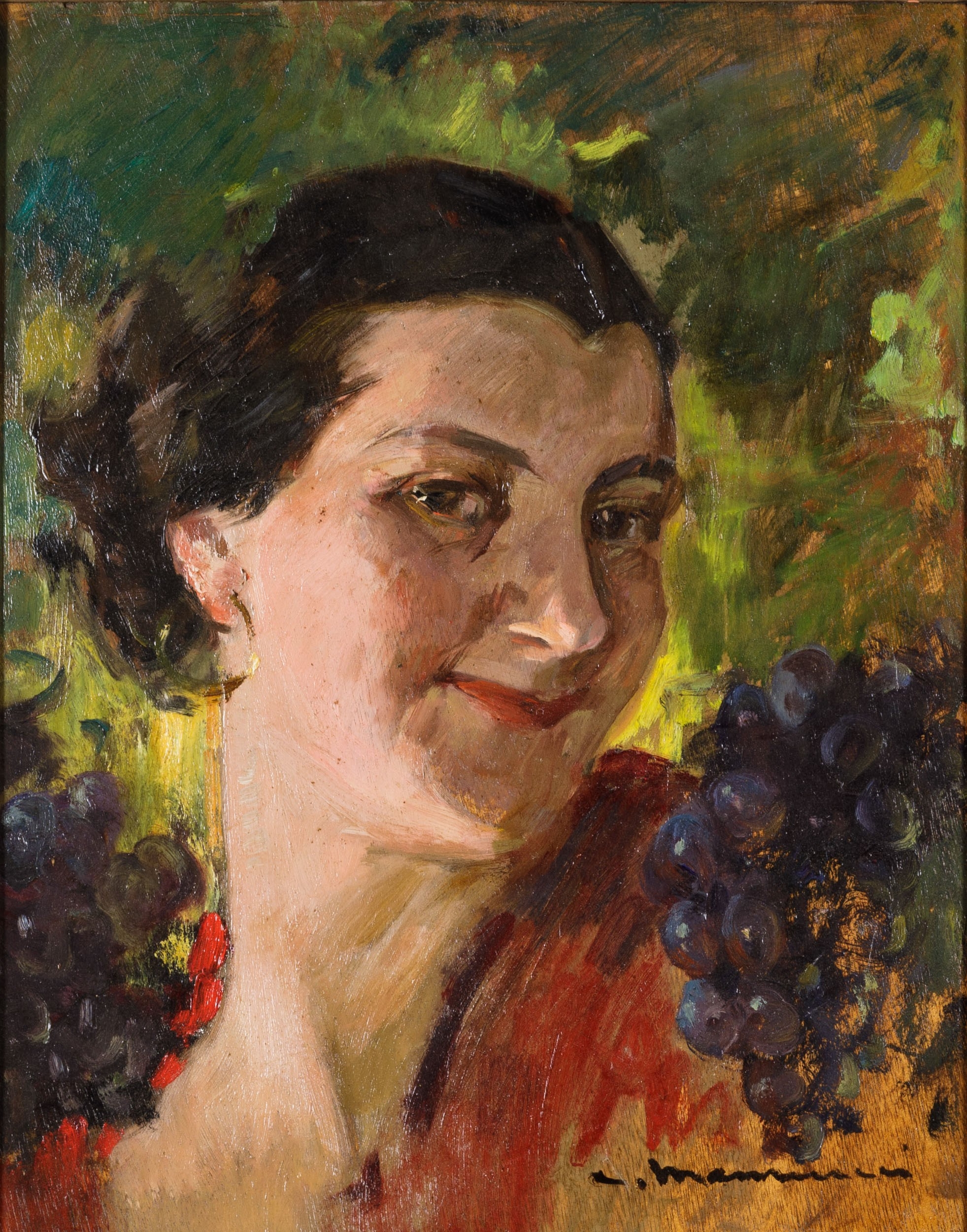 Ritratto di fanciulla by Cipriano Mannucci, 1937
