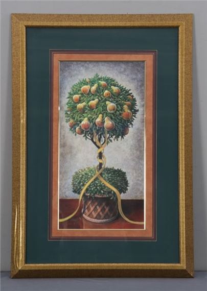 Arnie R. Fisk | Holiday Pear Topiary | MutualArt