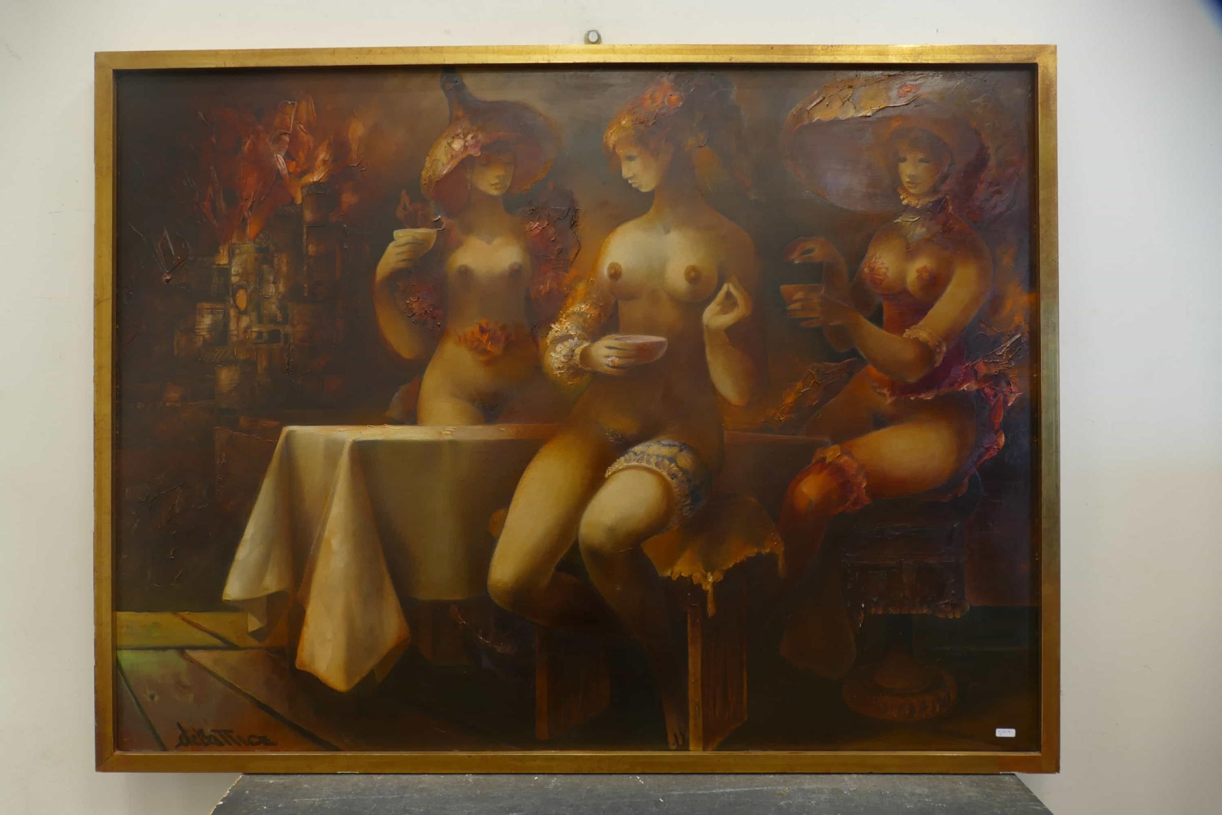 Artwork by Jean Debattice, Les vestales