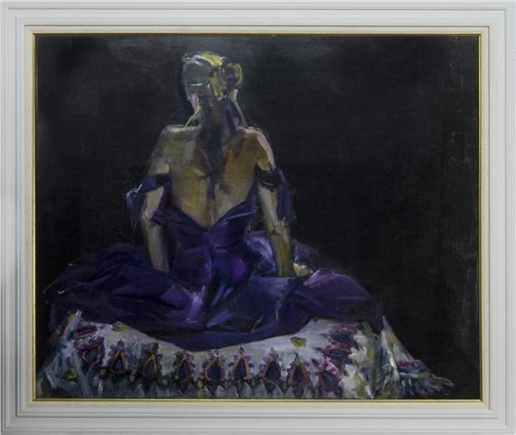 THE PURPLE DRESS by Marion Drummond