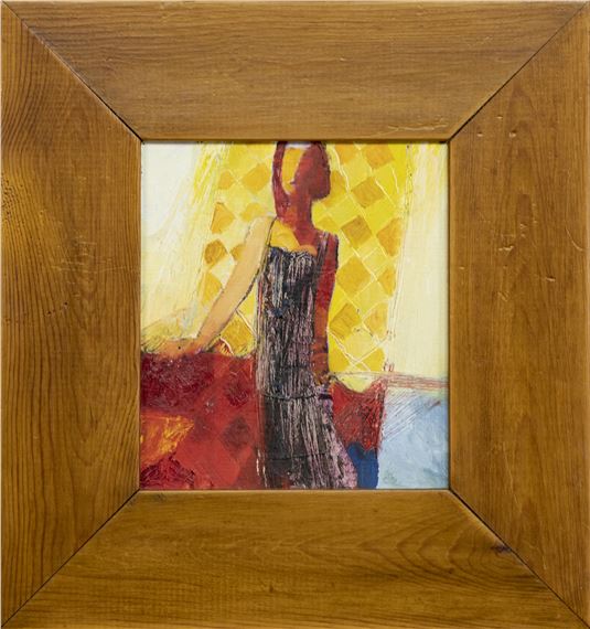 WOMAN by Jonathan Hood, dated 1998