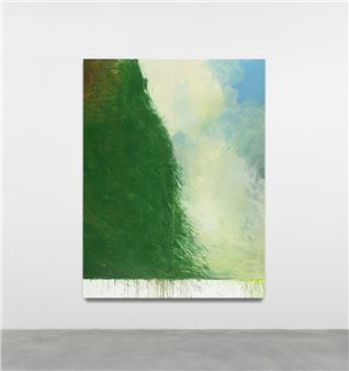Hugo Fontela: Green Paintings - Galería Marlborough, Barcelona